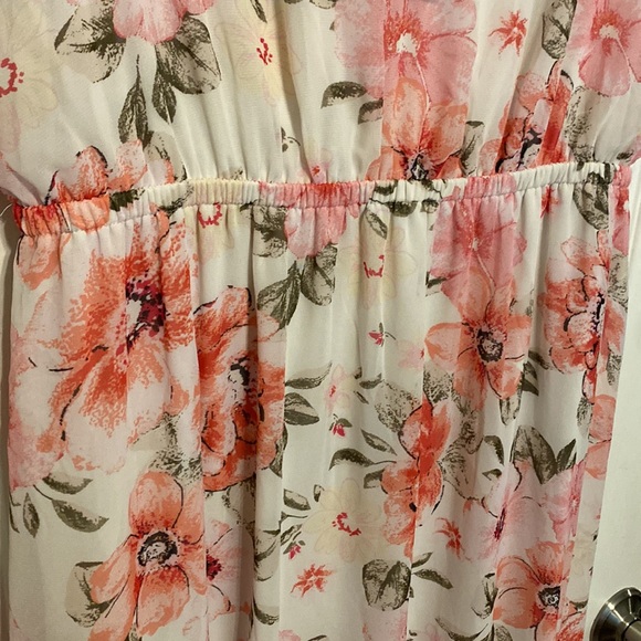 FLORAL MAXI DRESS - Picture 8 of 11